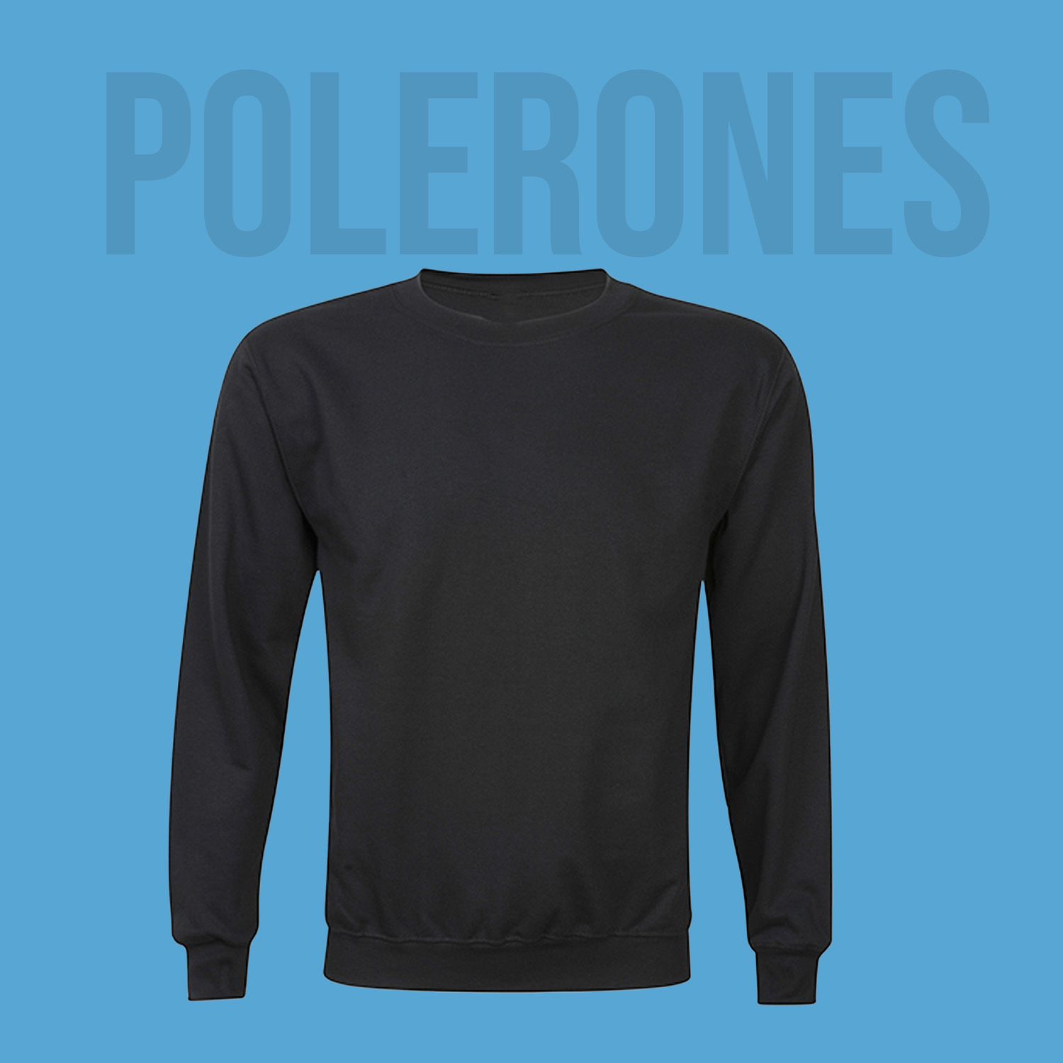 Polerones Cuello Redondo