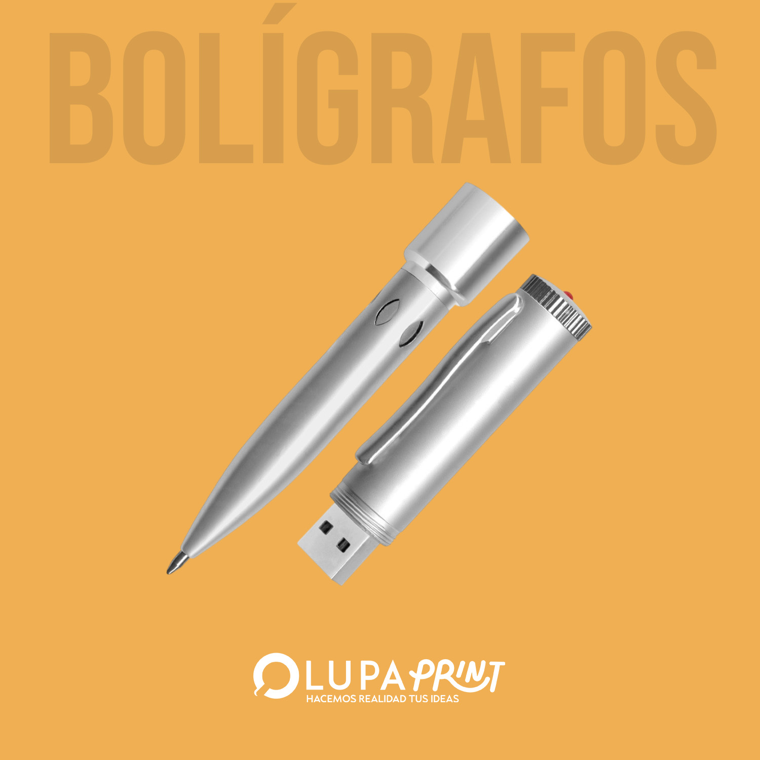 USB Bolígrafo Metálico Pendrive 32GB