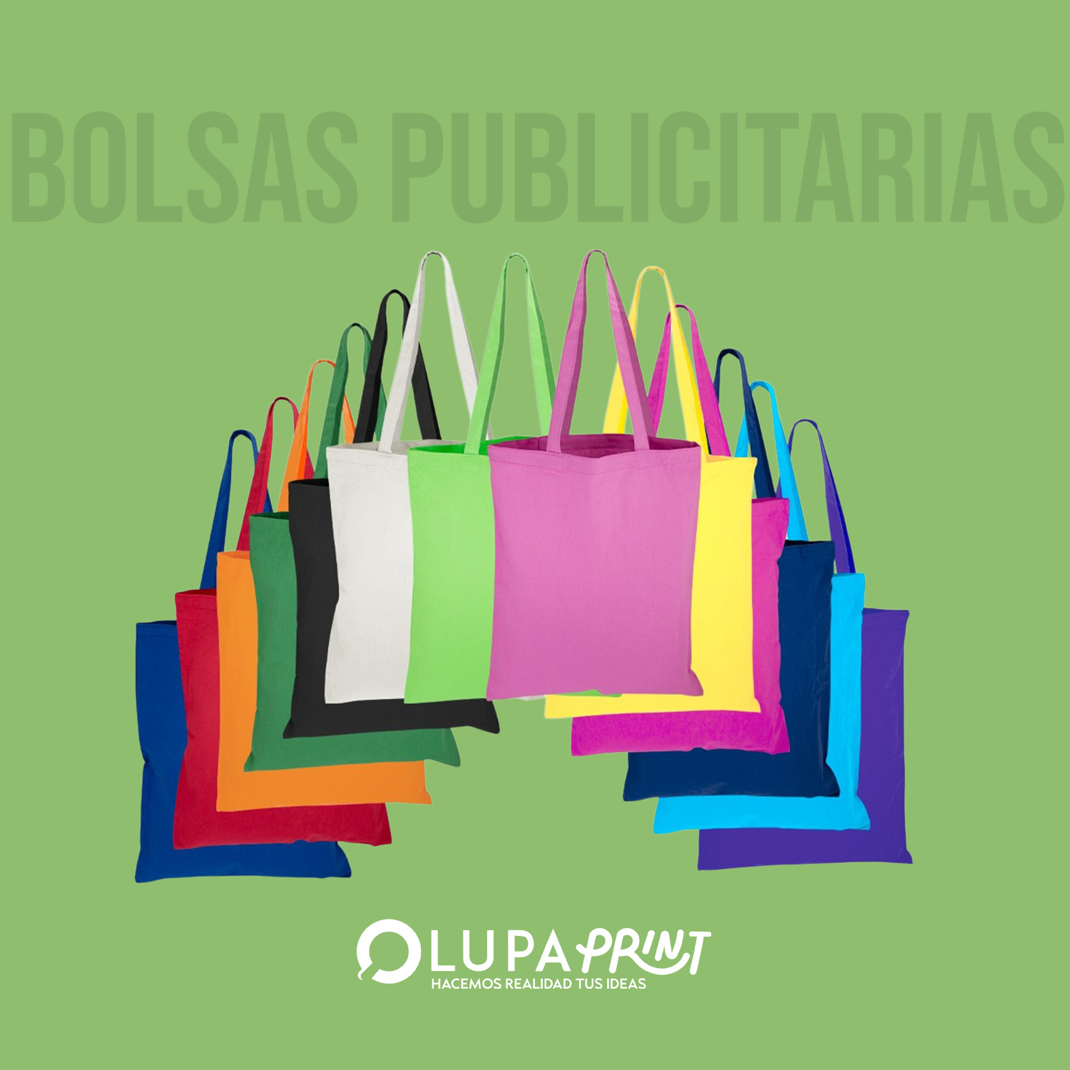 Deluxe Bolsa 100% Algodón VIDA