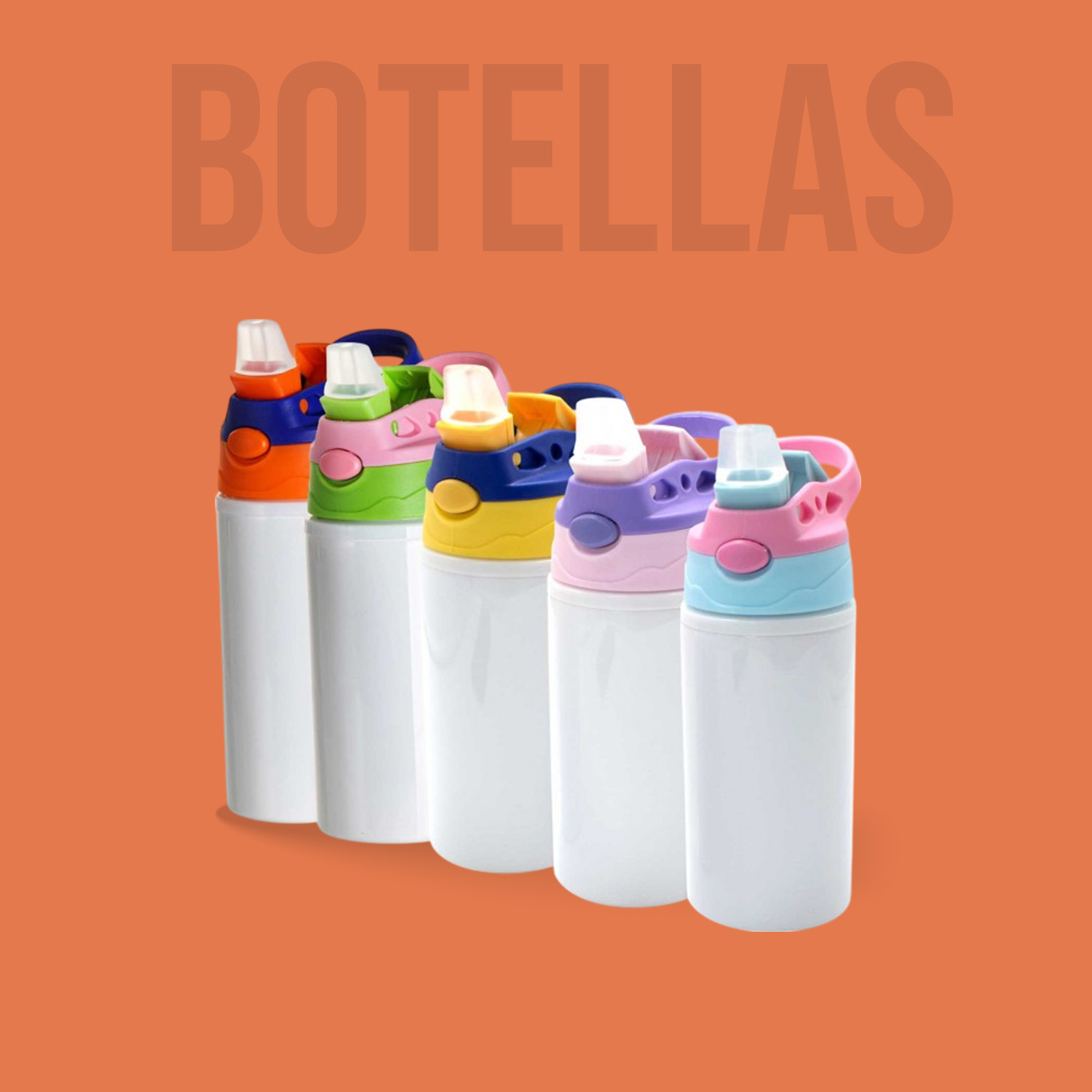 Botellas Aluminio 500 ML para Niños
