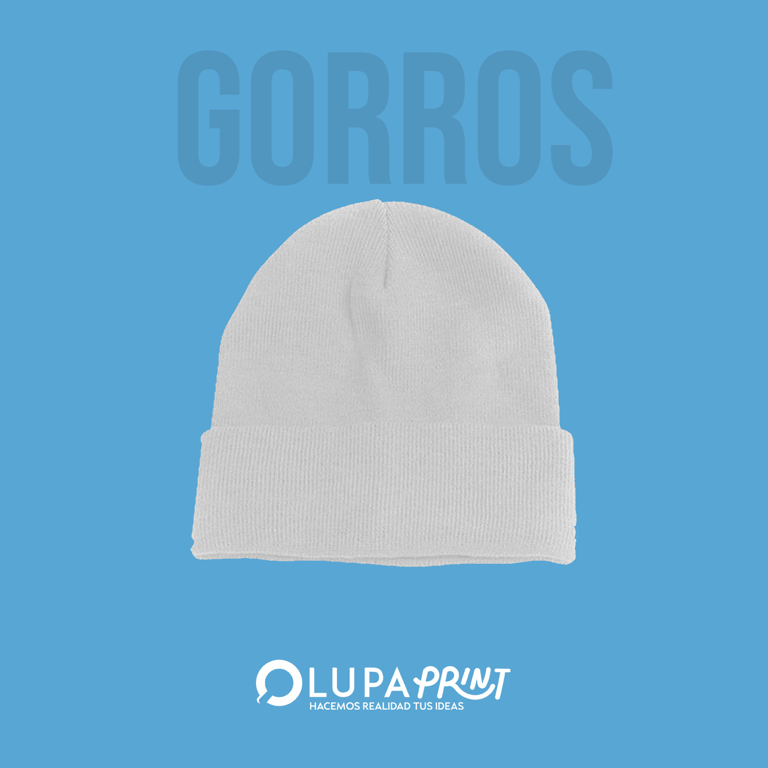 Gorro de Lana con Doblez