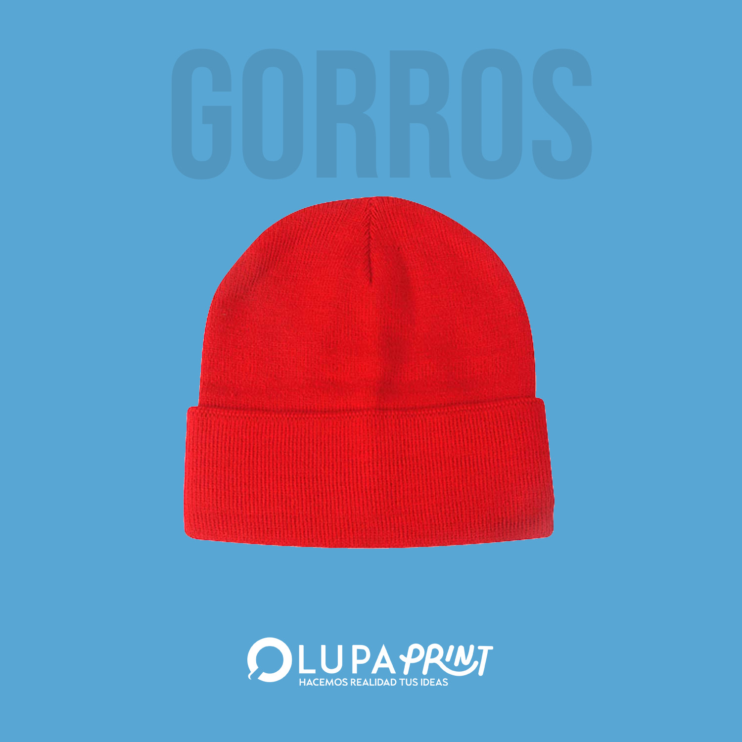 Gorro de Lana con Doblez